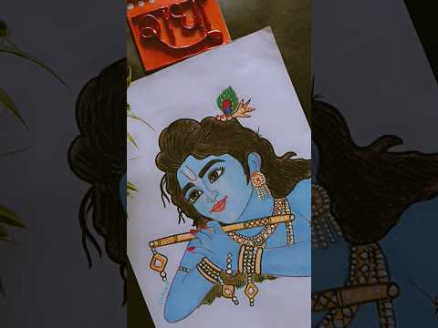 Krishn 🪷#shorts #short #ytshorts #shortsfeed #krishna #radhakrishna #viral #tutorial
