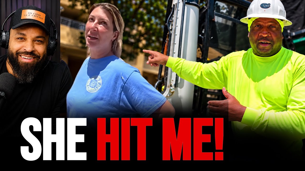 Woman Attacks the Wrong Garbage Truck Driver… BIG MISTAKE