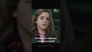Why y/n loves Harry so much? #harrypotter #harrypotteredit #fanfiction