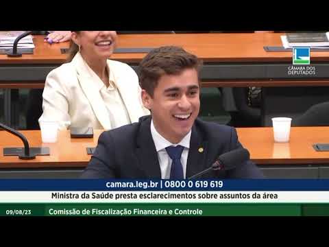 PEGOU FOGO! NIKOLAS ENQUADRA MINISTRA DO LULA