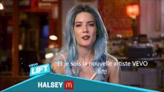 Présentation d'Halsey pour VEVO (VOSTFR)