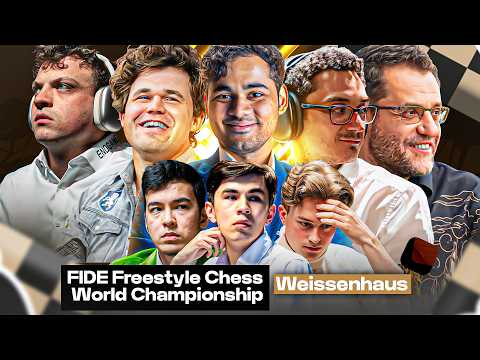 FIDE Freestyle Chess World Championship | Ft. Magnus, Levon, Arjun, Hans, Sindarov, Fabi etc.
