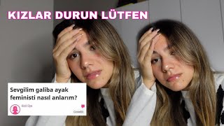 KIZLARIN SORULARI BİTMİYOR