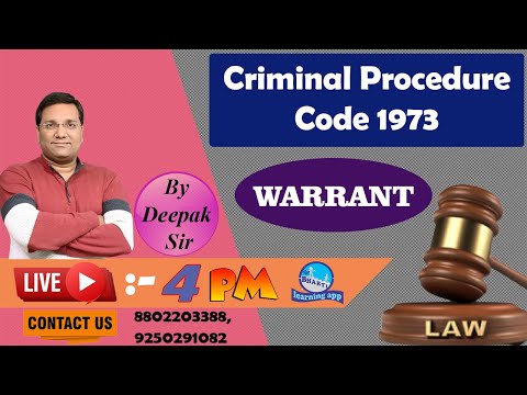Warrant. II By Adv. Deepak Sir