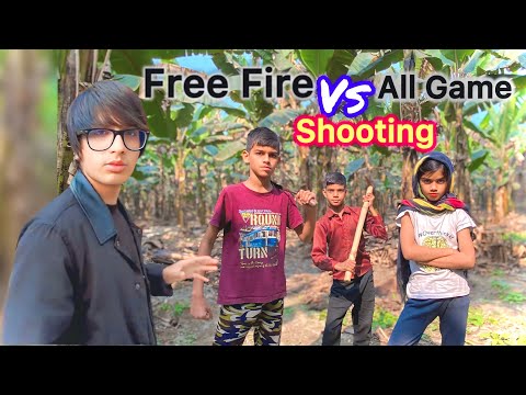 Free Fire Vs All Game 🤩 || Shooting @souravjvlogs New Vlogs Video 🥰