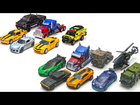 Transformers Movie 1 4 Autobots Bumblebee Optimus Prime vehicles Car Robots Toys