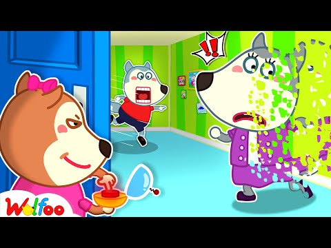 Oh No Wolfoo! Mommy is Deleted Forever!? - Wolfoo's Family Fun Playtime | Wolfoo Family