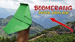 Boomerang Plane Kaise Banaen | Come Back Paper Plane | Wapas Aane Wala Paper Plane | Boomerang Easy
