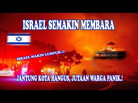 ISRAEL MAKIN MEMBARA" Masjid Al-Aqsa Terancam! Israel Dilanda Kobaran Api!