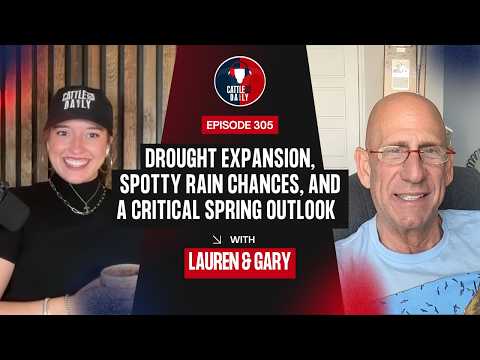 305: Drought Expansion, Spotty Rain Chances, and a Critical Spring Outlook with Gary Lezak