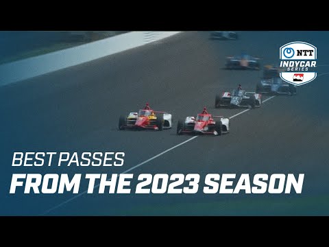 Best Passes from the 2023 NTT INDYCAR SERIES Season