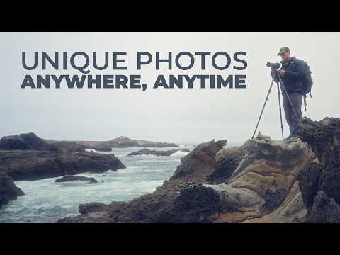 How to Capture Fine Art Abstract Landscape Photography on the Coast