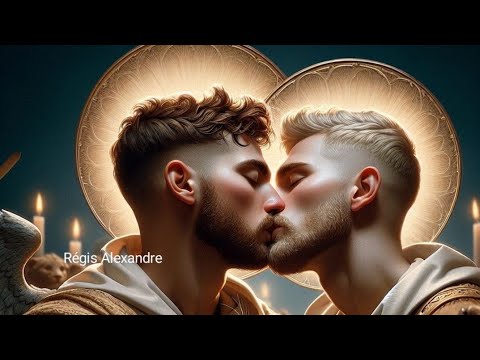 Gay Kiss saints Saint