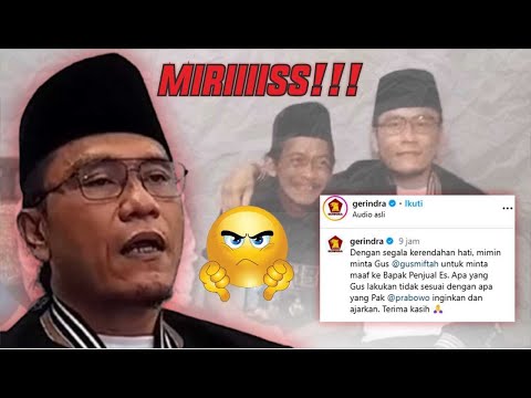 TAKUT DIPECAT !! DAPAT TEGURAN DARI NEGARA, GUS MIFTAH LANGSUNG MINTA MAAF!?