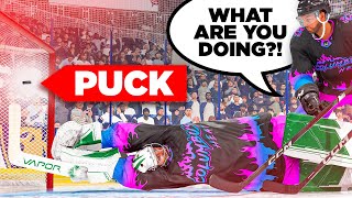 WHAT IS MY GOALIE DOING?! | NHL 25 FRANCHISE MODE #11