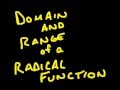 Understanding Parameters in Radical Functions