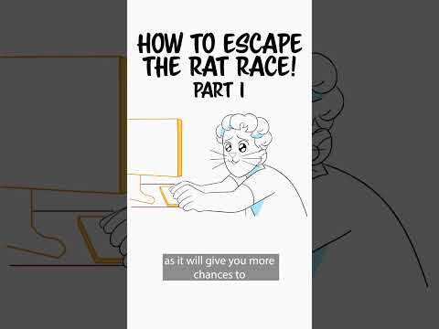 How To Escape The Rat Race in 3 Steps