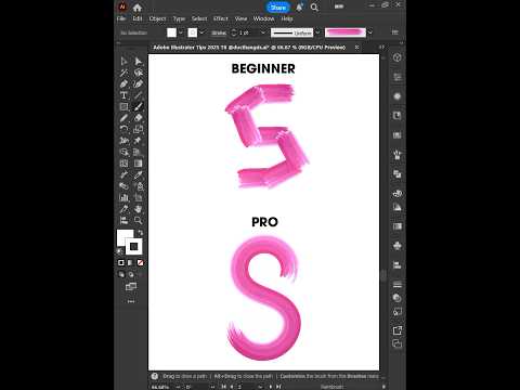 Adobe Illustrator 2025 - Tips to Create Watercolor Brush Like a PRO #ducthangds