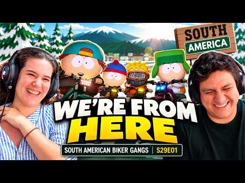 South Americans React to South American Biker Gangs | South Park S29E1