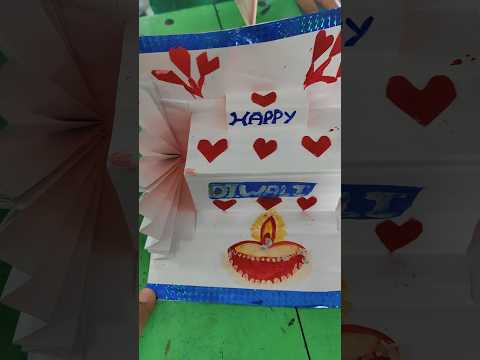 Beautiful Diwali cards💖💥#trending #school #diwali #art #shorts