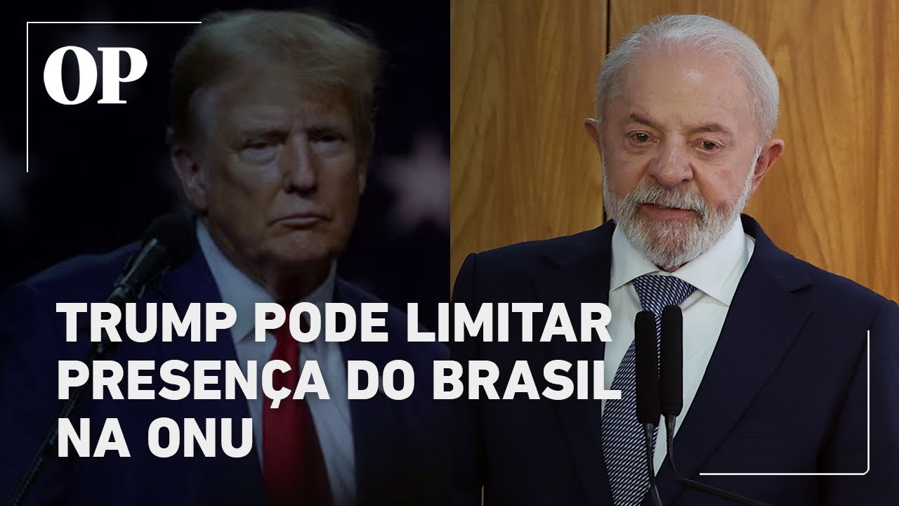 Trump pode barrar delegação brasileira na Assembleia Geral da ONU em setembro