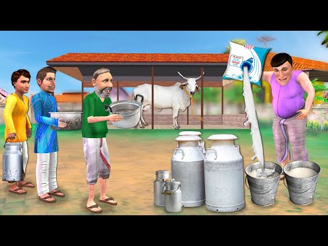 Jadui Doodh Packet Magical Milk Packet Dhoodwala Hindi Kahaniya Hindi Stories Hindi Moral Stories