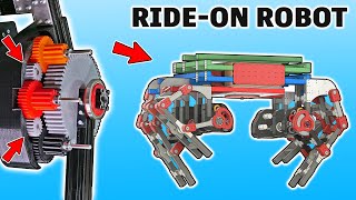 Building a faster Quadruped I can Ride on - Gearbox development