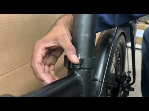 Locking Seatpost Clamp for Lynx20'' and Stax Pro - How to lock and unlock