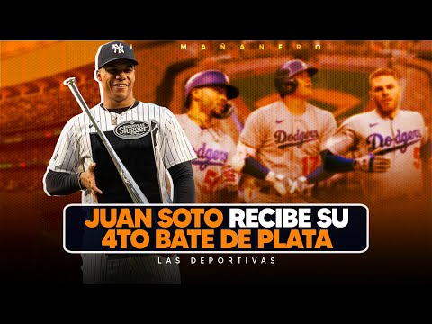 Juan Soto recibe su 4to bate de plata - Las Deportivas