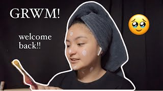 I'M BACK!! + GRWM 🥹 | Dey Villafuerte