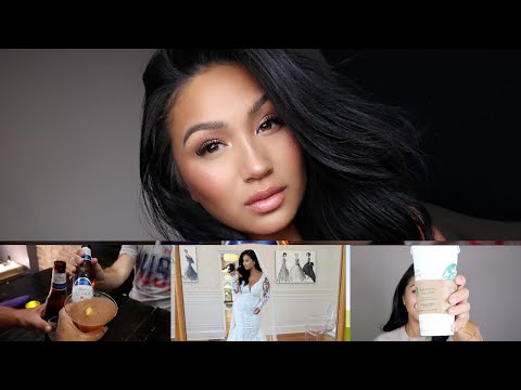 Vlog life Pt. 1 ||  Date night, my 10 minute makeup, and trying on wedding dresses?!