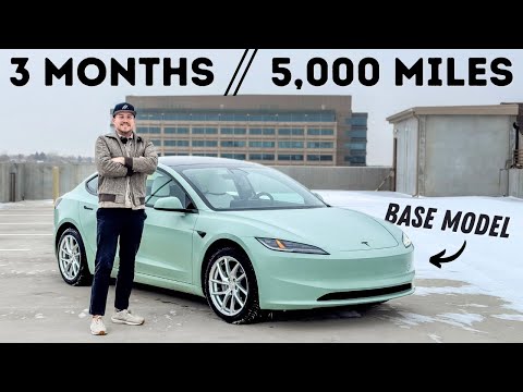 I've Had My Tesla Model 3 RWD For 3 Months & 5,000 Miles! Efficiency, Ownership, Upgrades & More