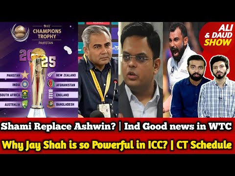 Shami Replace Ashwin? | Why Jay Shah is so Powerful, PCB v BCCI | India Good news in WTC