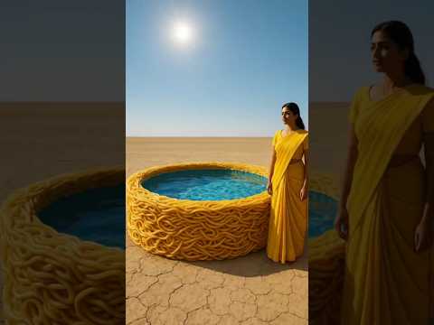 आंटी मैगी वाले तालाब में कूद गई..🤯 #Catsoftiktok #CatLovers #cat #cute #FunnyCats #catcartoon #fyp