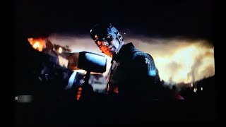 Captain America vs Thanos - Cap Wields Mjolnir - Avengers Endgame (Best Quality)