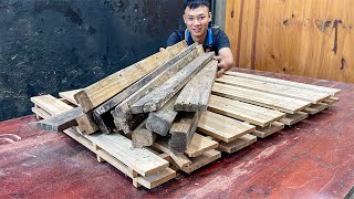Opportunity To Make Money From Old Pallet Wood - Turn Old Pallet Wood Into Thousand Dollar Furniture