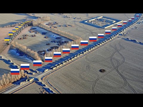 Russian Armored Column Falls Under Surprise Ambush from Hidden Tanks-Then THIS Happens!