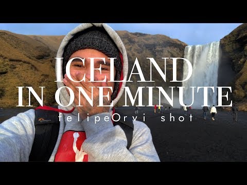 Iceland in ONE minute / Best trip of my life