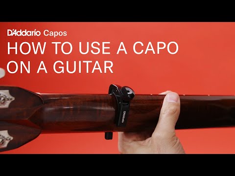 How To Use a Capo on Your Guitar