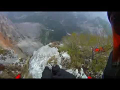 Base Jumping POV with the Drift HD170 Stealth