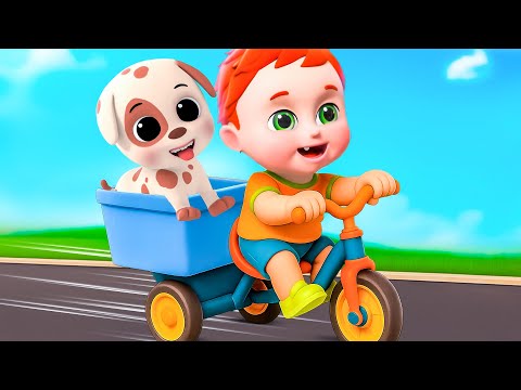 Wheels on the cycle | Lola Bingo | Old MacDonald Had a Farm | New Cartoon Baby Song | Nursery Rhymes
