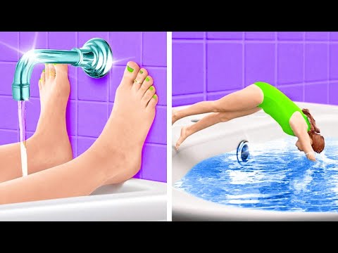 PETITES vs GRANDES Luttes de la Vie! 😂 Qui a les Astuces Quotidiennes les Plus Drôles ?