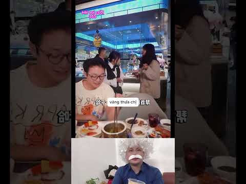 Khi ông chủ dạy nhân viên chào hỏi😆 #haihuoc