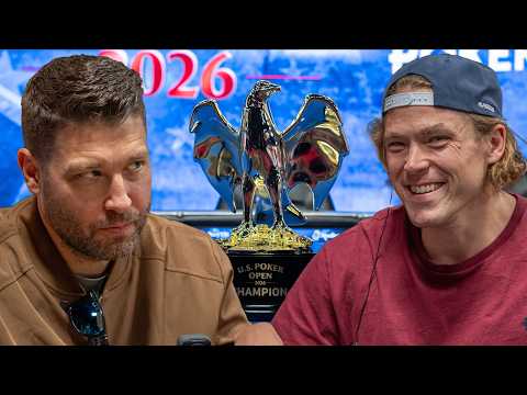 New Video from PokerGO: SUPERSTARS BATTLE! Alex Foxen & Jeremy Ausmus Headline USPO Event #7 Final Table!