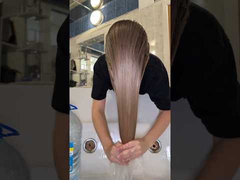 I even managed to pump up my biceps two in one 😅 #hair#hairshampoo#hairmask #haircare #hairtok
