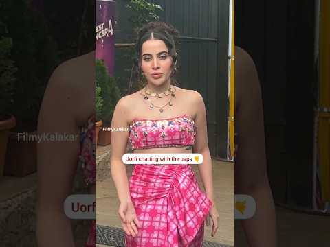 #urfijaved #uorfijaved chats while getting papped ? #filmykalakar