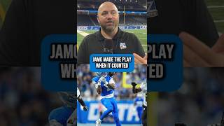Jameson Williams Made The Play That Mattered Most 👀 #lions #onepride