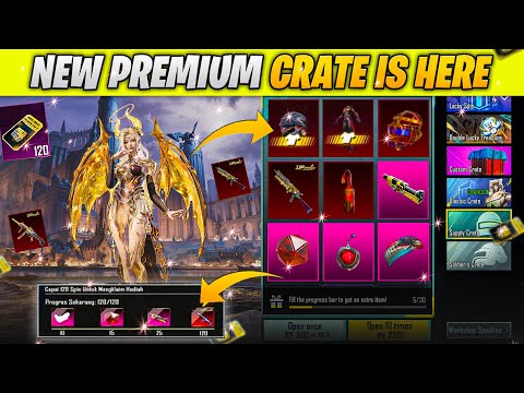 New Premium Crate Is Here | Free Old Rare Upgradable Skin | Release Date | PUBGM