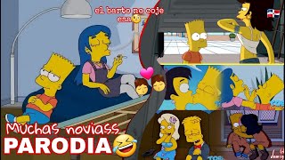 Los simpson dominicano🇩🇴| El barto ah tenido muchas novias 🥚🤣 || tobi dominicano
