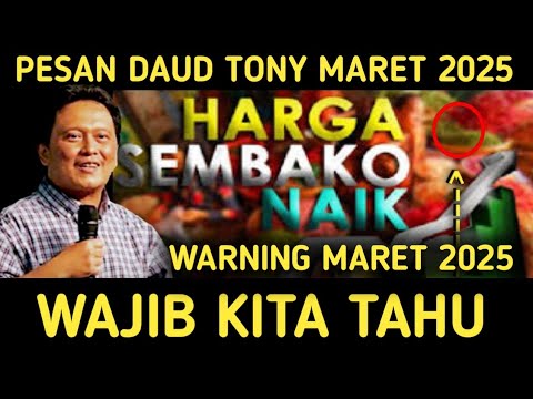 PENGLIHATAN DAN PETUNJUK TUHAN MARET 2025 -  YANG WAJIB KITA TAHU